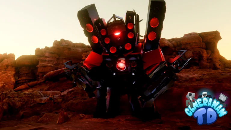 Official desert thumbnail of Cameraman Tower Defense